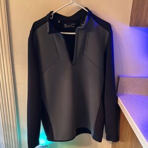 Under Armour Black and Gray Pullover
